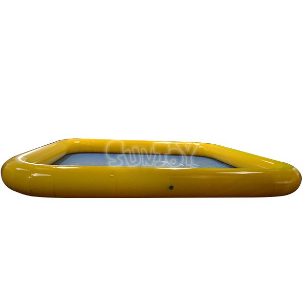 6M Yellow Square Inflatable Pool