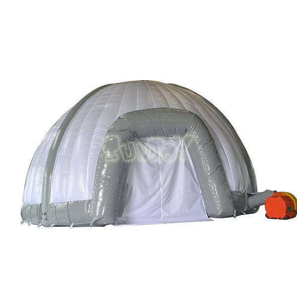 6M Giant Gray White Inflatable Dome Tent Sale SJ-TE15001