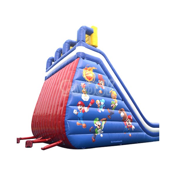 Inflatable Mario Car Slide