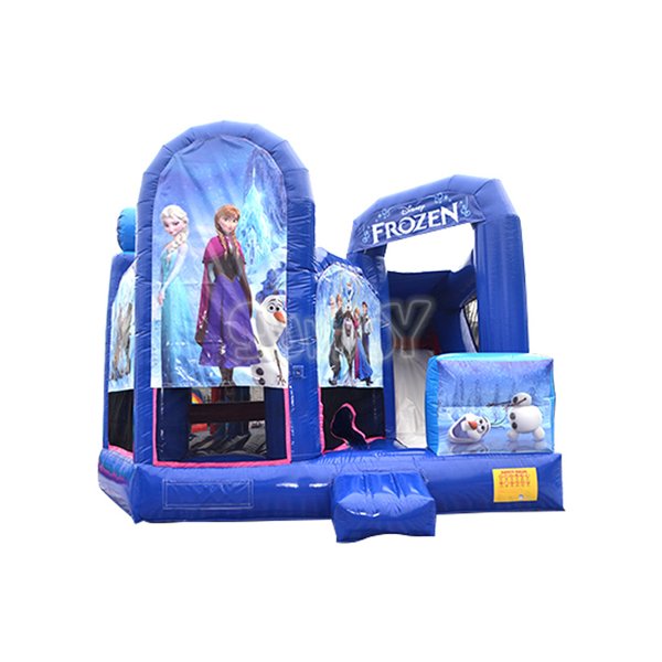 Frozen 5 In 1 Bounce House Slide Combo For Sale SJ-CO14026