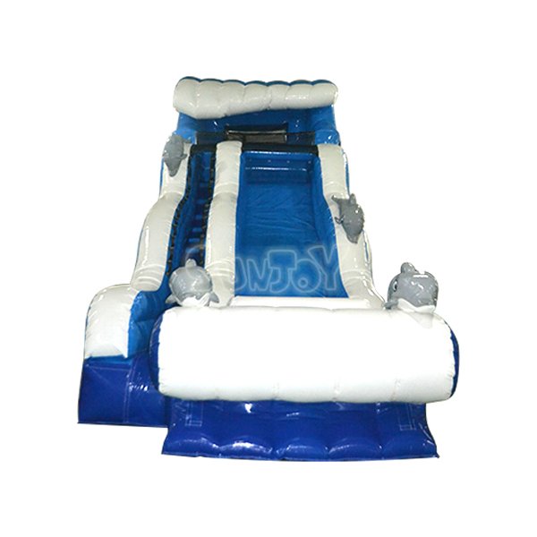 SJ-WSL15020 Big Wave Dolphins Inflatable Water Slide Sale
