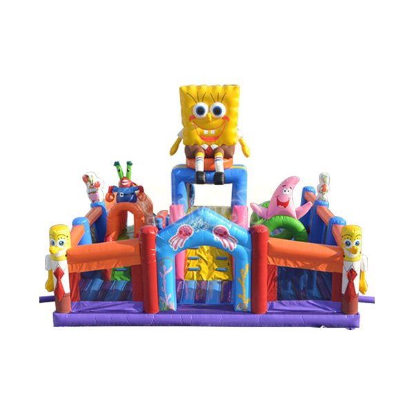 SJ-AP15012 10M x 10M SpongeBob Inflatable Playground Sale