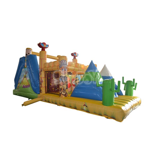 10M Pyramid Obstacle Course Bouncer