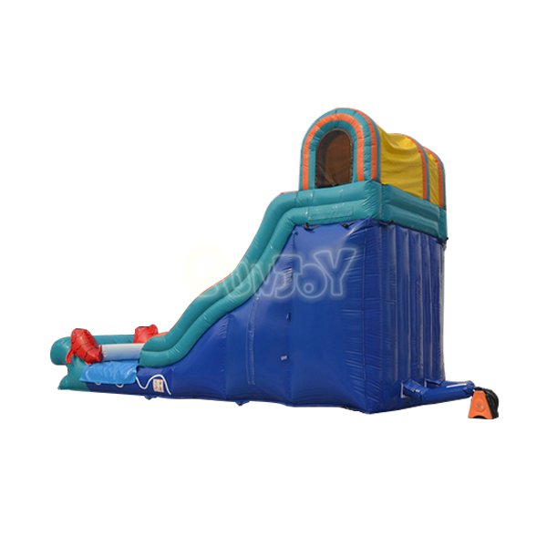 Red Carp Inflatable Water Slide