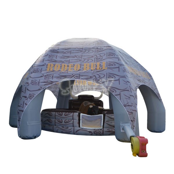 5M Inflatable Rodeo Bull With Tent