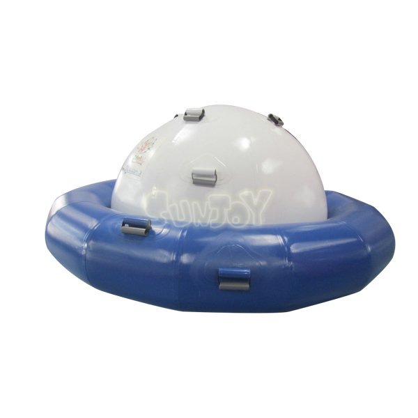 Blue White Saturn Rocker Inflatable