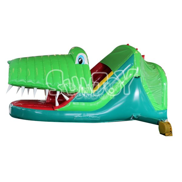 SJ-BO16003 Inflatable Crocodile Bouncer Obstacle Combo
