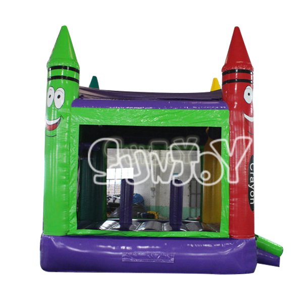Inflatable Crayon Bouncer Castle