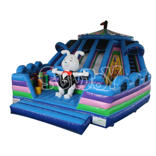 SJ-AP16055 Inflatable Circus Troup Playground For Sale