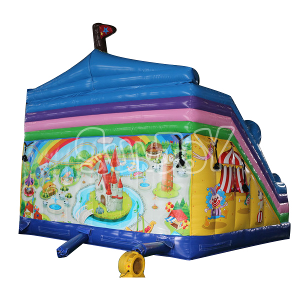 Circus Troup Inflatable Playground