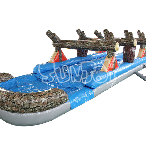 27 FT Log Inflatable Slip and Slide