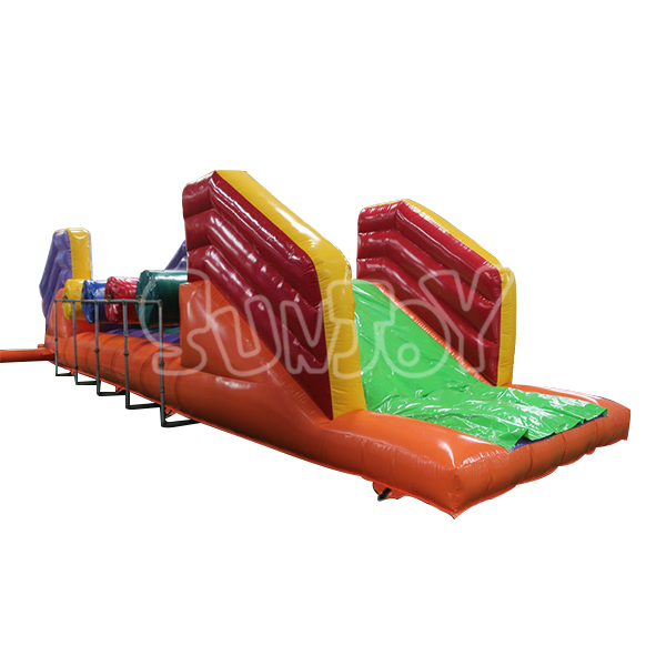 SJ-SP16057 Inflatable Roller Obstacle Course Game For Sale