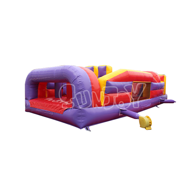40FT Bright Bouncy Obstacle Course