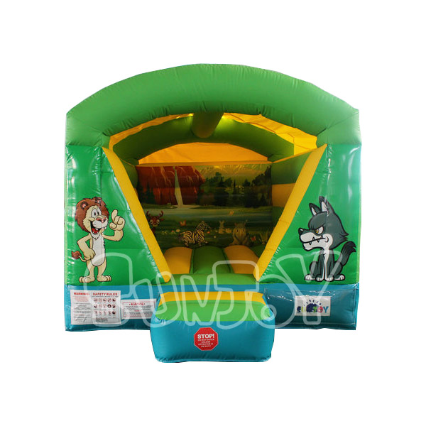 SJ-BO16007 Inflatable Jungle Bouncer Kids Jump House On Sale