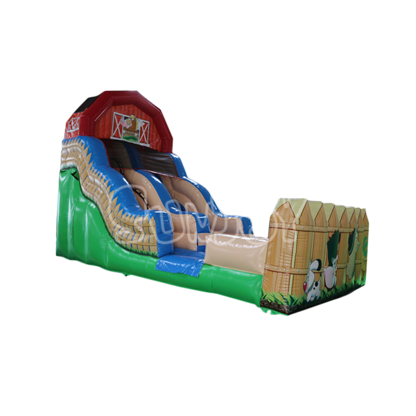 Inflatable Farm Water Slide