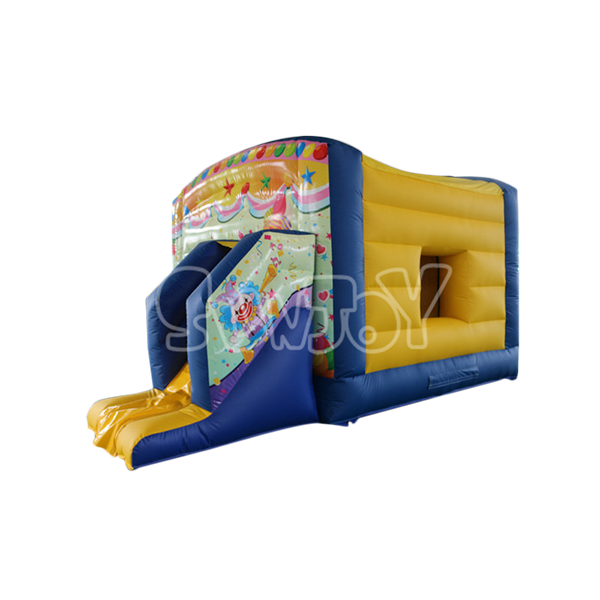 SJ-CO16106 Inflatable Clown Jump House Combo For Kids