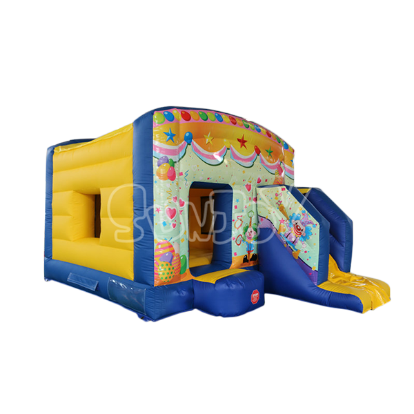 Inflatable Clown Jump House Combo