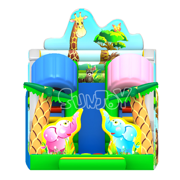 Jungle Theme Slide Playground