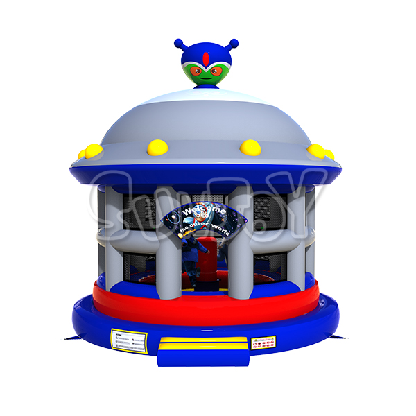 UFO Bounce House With Interactive Touch Light New Design SJ-NBO181208