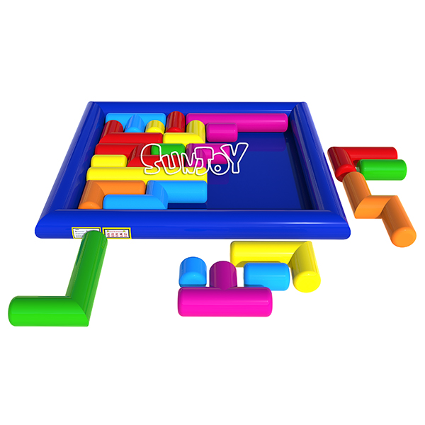 Inflatable Educational Game Tetris New Design For Children SJ-NSP181203