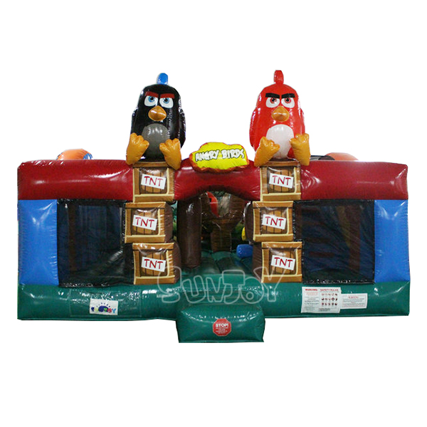 Angry Bird Inflatable Playground