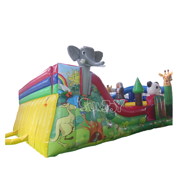 Kids Zoo Obstacle Course