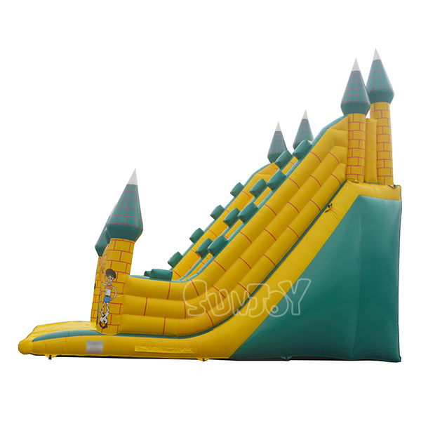 Desert Castle Inflatable Slide