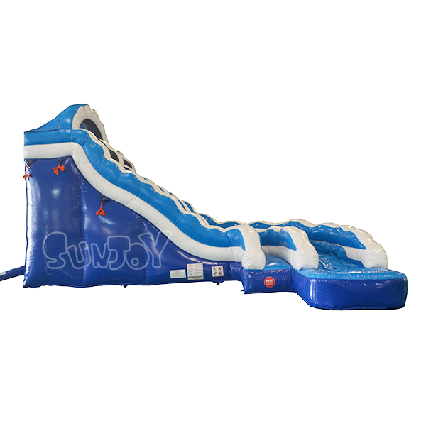 5M Commercial Inflatable Curve Water Slide For Kids and Adults SJ-WSL14016