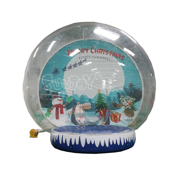5M Inflatable Snow Globe Photo Booth for Christmas SJ-AD16030