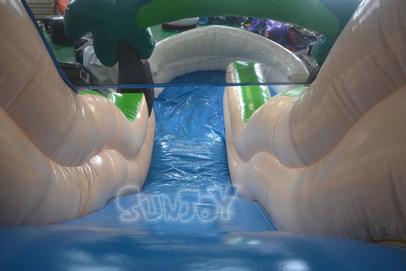 palm tree inflatable water slide details 3