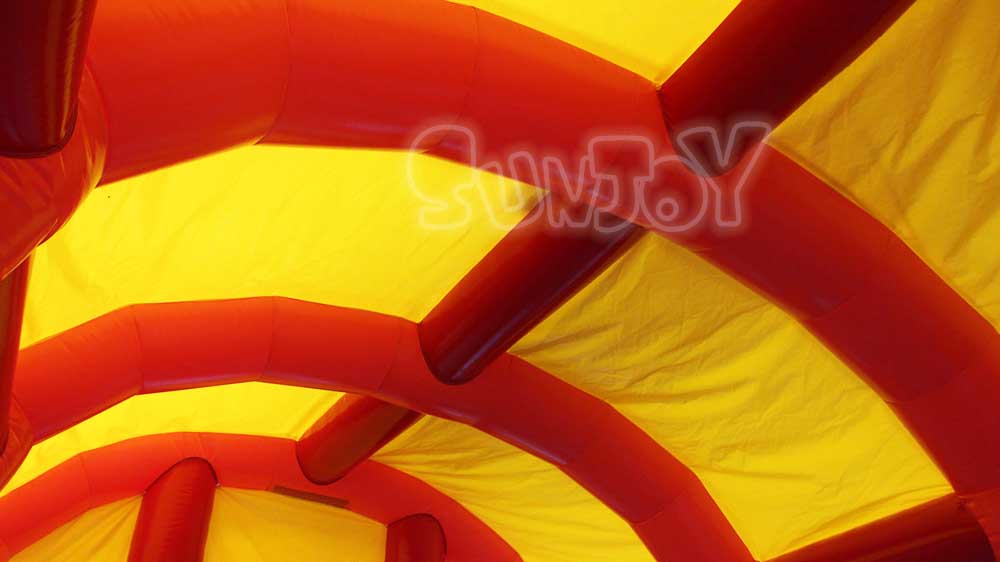 cute bee kids bouncy house detail picture 3