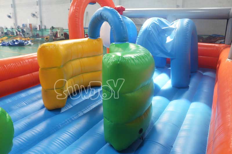 inflatable bouncer castle detail picture