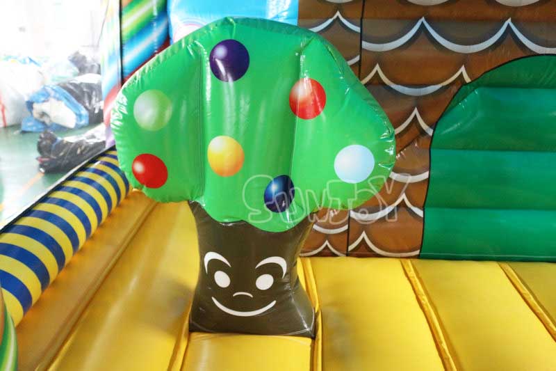candy inflatable playland candy tree