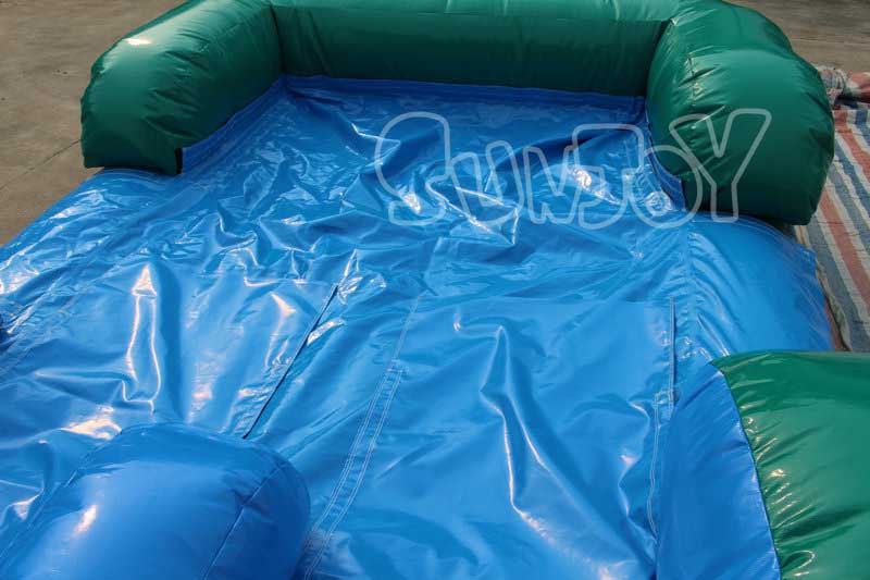 73ft palm tree inflatable water slide combo splash pool