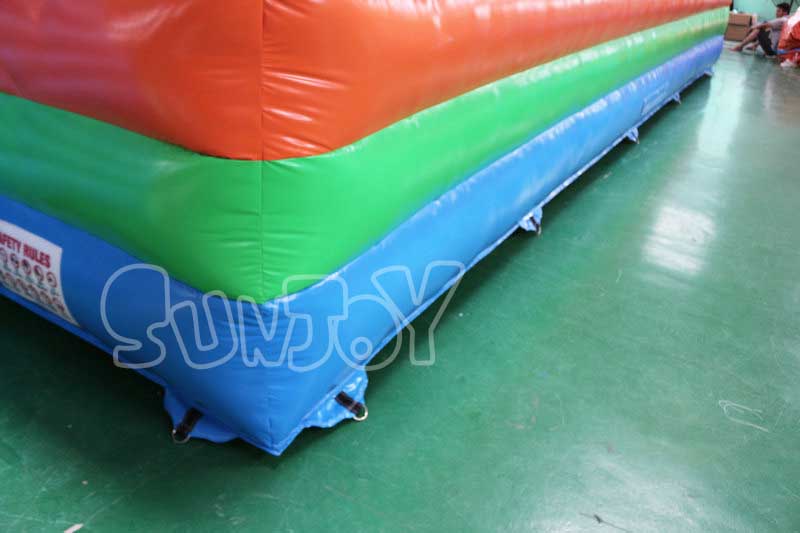 12m inflatable soccer field ballast connections