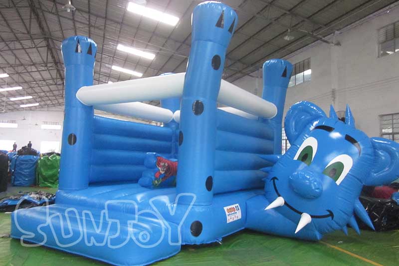 blue tiger bouncy house for sale