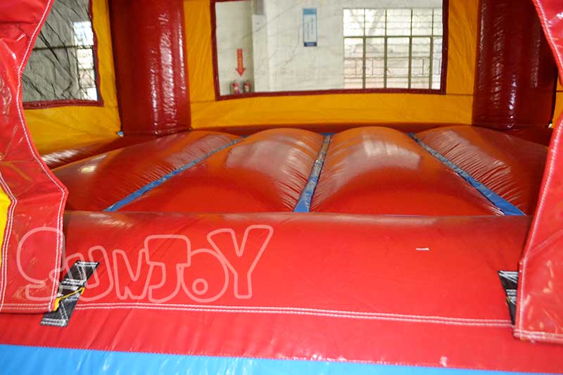 pirate ship bounce house jumping area