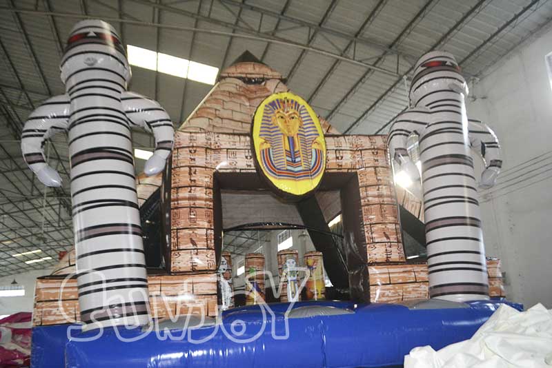 pyramid inflatable bounce house for sale