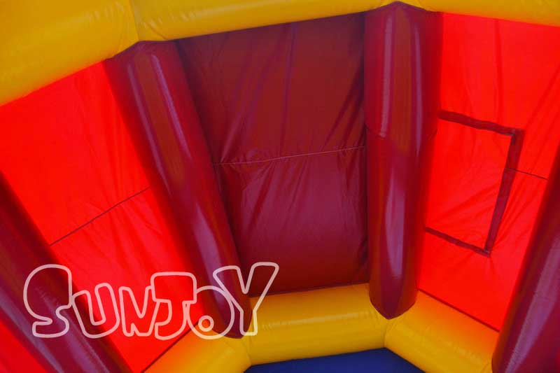 patriot truck bouncy castle top structure