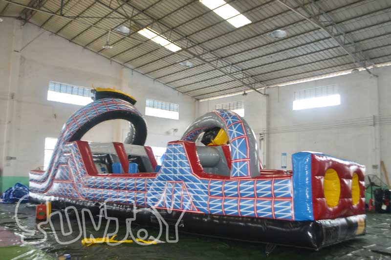roller coaster design obstacle course for sale