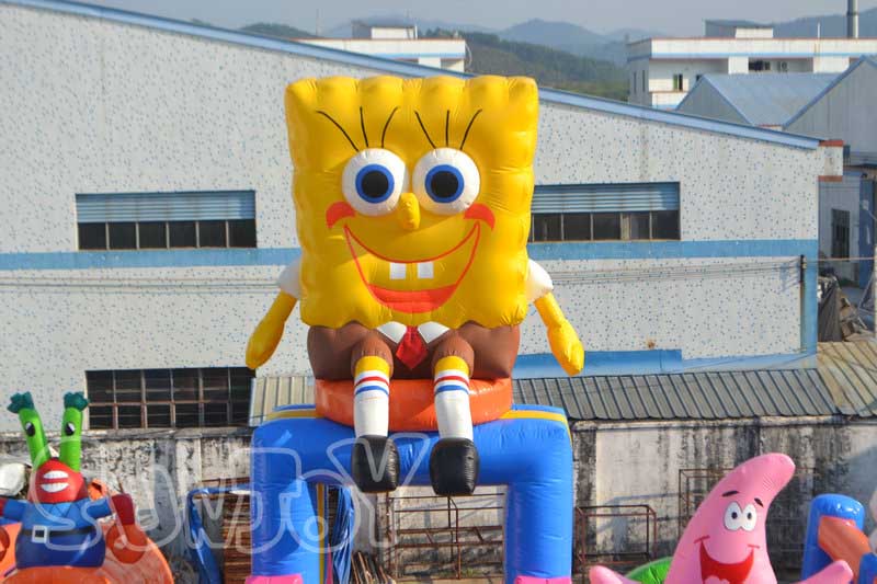 large spongebob inflatable model