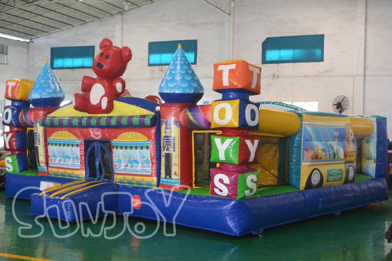 toys town inflatable playground for kids