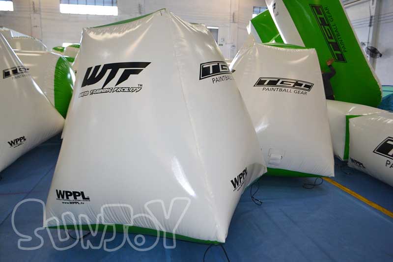 44 pcs white green bunkers details 1