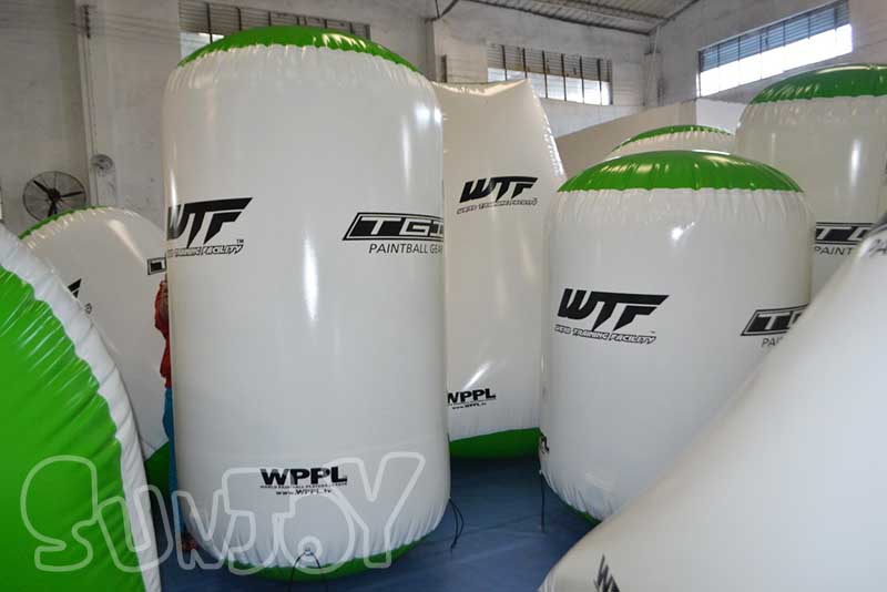 44 pcs white green bunkers details 3