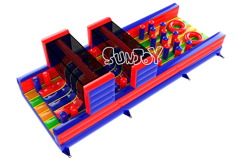 U-shaped inflatable obstacles part 2