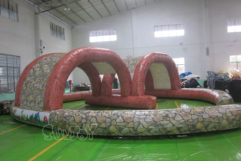 inflatable go-kart track