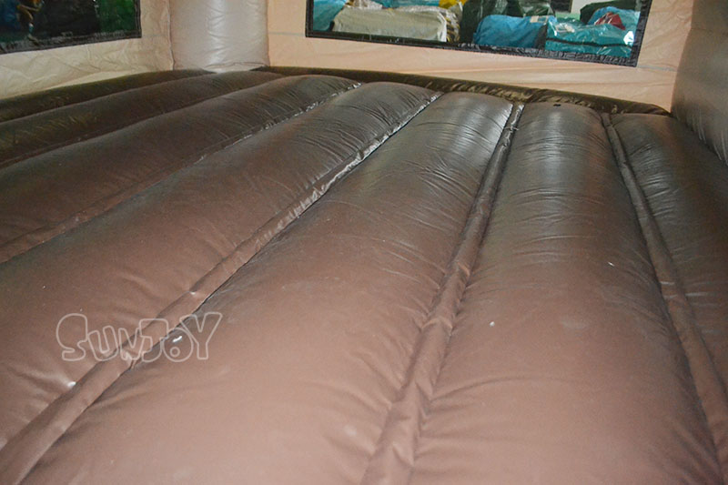 bow wow inflatable combo bouncing floor