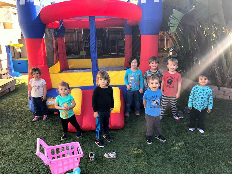bounce house for kids birthday party