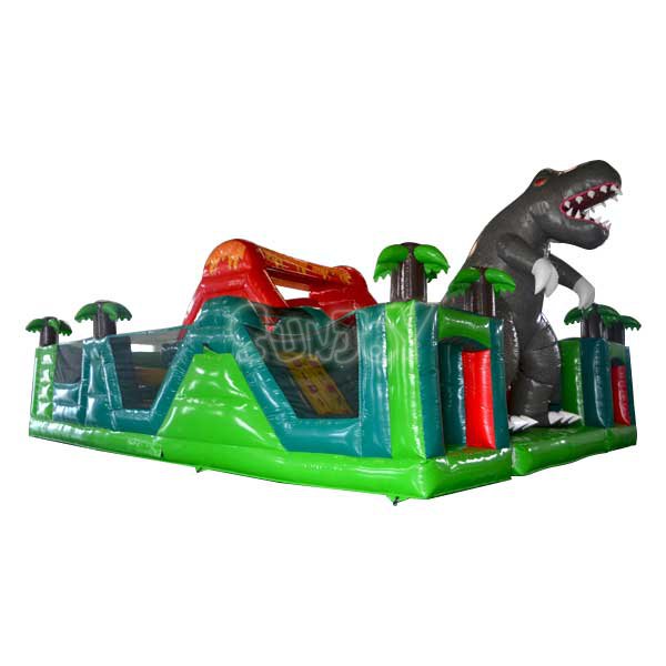 Dinosaur Bounce House Slide Combo