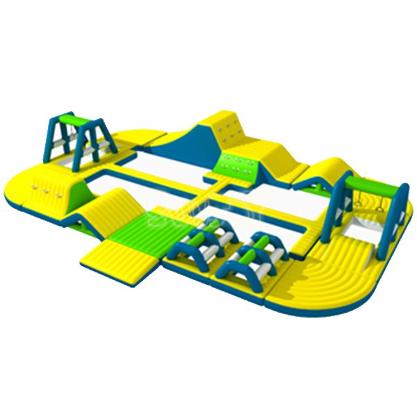 21M Small Water Park Inflatable Water Games Free Combination SJ-WG15011